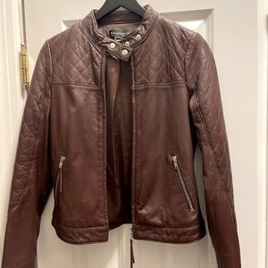 Bagatelle Brown leather jacket